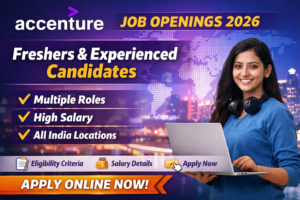 Accenture Jobs 2026: Freshers & Experienced Hiring for Multiple Roles – Apply Online